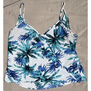 Olive Tree Women’s Size S Multicolor Cami Tank Tropical Print NWOT